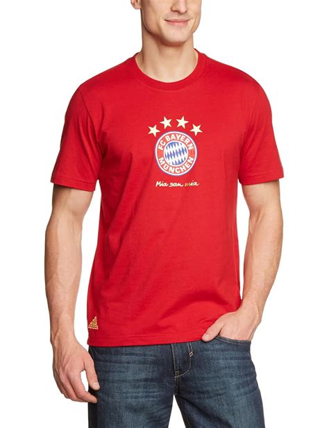 fc bayern t shirt herren adidas